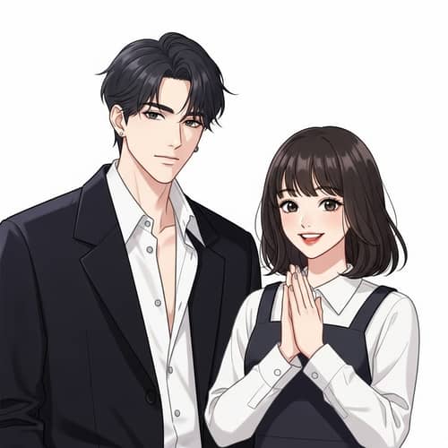 Popular East Asian Pop Artists Illustration