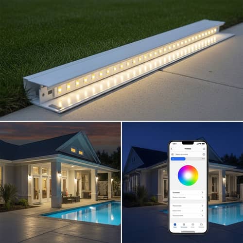 Customizable Exterior Lighting System for Day & Night | Brand