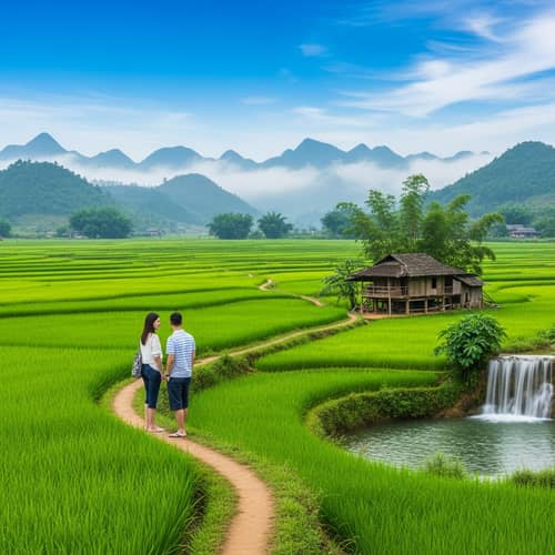 Gentle Vietnamese Countryside Landscapes
