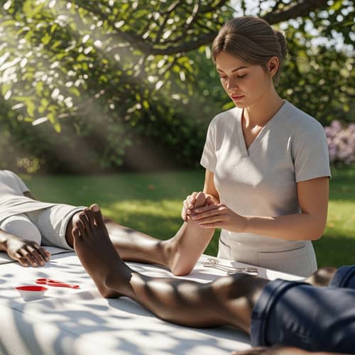 Calming Reflexology Session in 4K Quality