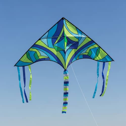 Dynamic Triangular Kite Design | Aerodynamic & Vibrant