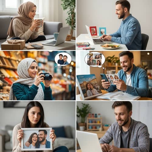 Long-Distance Relationship Story: Hijabi Woman & Caucasian Man
