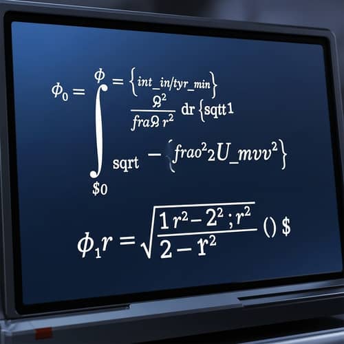 Advanced Mathematical Equation Involving Integrals and Square Roots