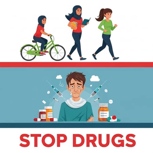 Stop Drugs: Promoting Healthy Living & Discouraging Drug Use