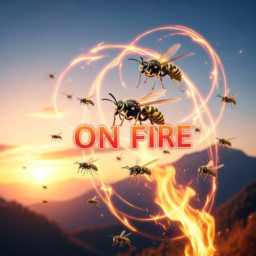 Vivid Wasp Swarm: Microservices in Dynamic Action