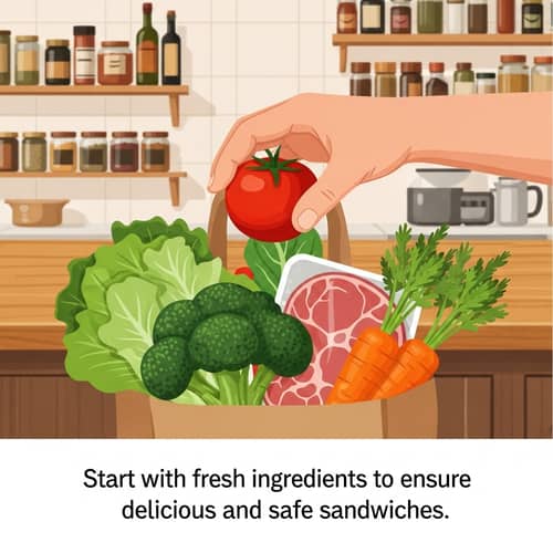 Start with Fresh Ingredients for Delicious Sandwiches