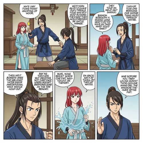 Ranma 1/2 Comic: Gender-Switching Martial Arts Storyline