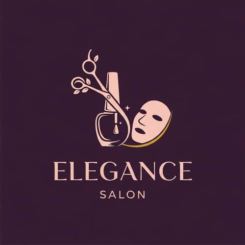 Sophisticated Logo Design for Elegance Salon