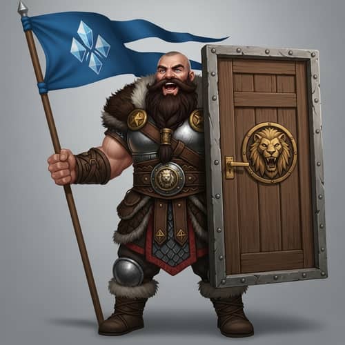 Braum Character Artwork - Northern-European Warrior Concept