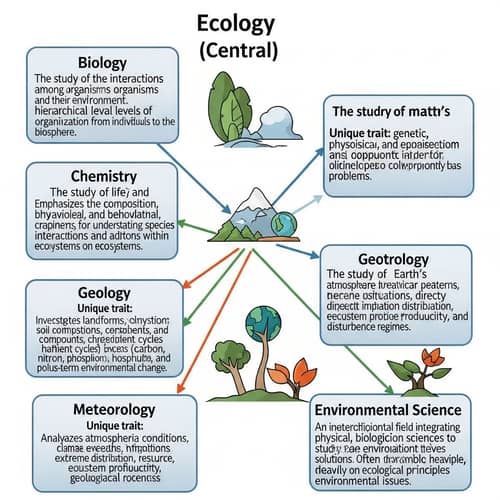 Interdisciplinary Connections of Ecology with Other Sciences