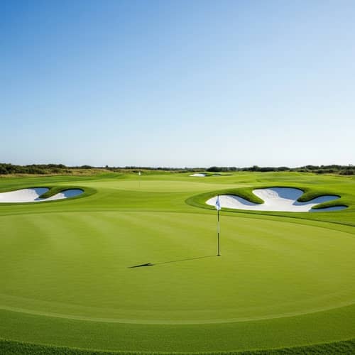 Minimalist Golf Courses | Clean, Green Serenity