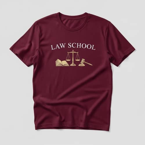 Maroon Law School T-Shirt | Best Quality