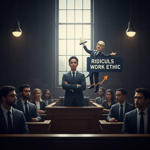 Dramatic Courtroom Scene: The Power of Ridiculous Work Ethic