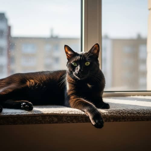 Regal Domestic Cat Whiskers: Feline Elegance Captured