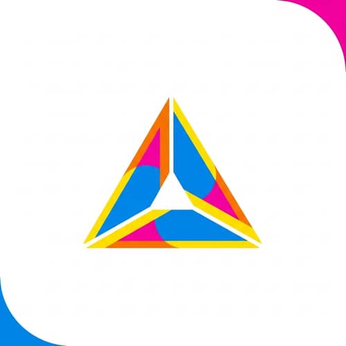 Sharp Triangle Logo Design | Geometric Logo Creation