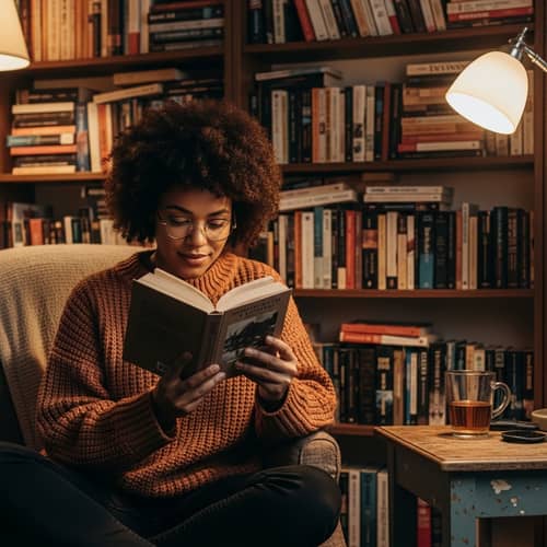 Intellectual Woman Reading Book | bell hooks Inspires Literature Enthusiasts