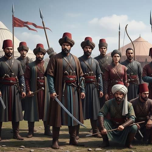 Athletic Ottoman Soldiers in the 16th Century