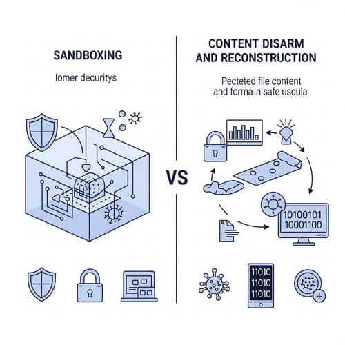 Cyber Security Techniques: Sandboxing vs. Content Disarm and Reconstruction