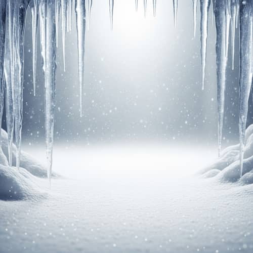 Breathtaking Winter Landscape | Snowfall & Icicles