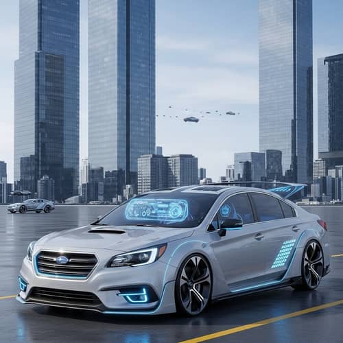 Futuristic Subaru Legacy Design