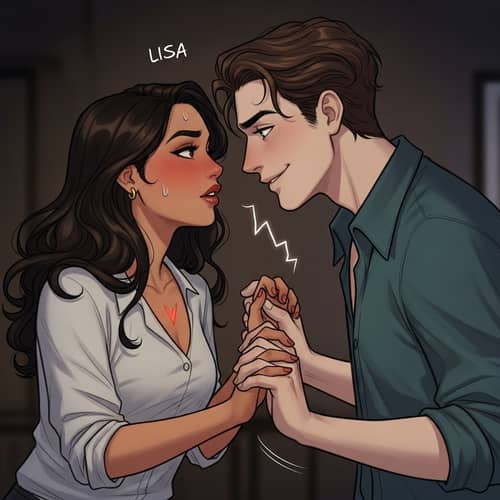 Flirtatious Banter: Lisa & Juss's Electric Connection in Enchanted Haven