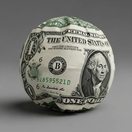 One Dollar Ball - Unique Dollar-Inspired Décor