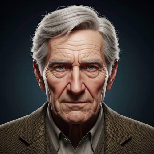 Elderly Man Portrait: Wisdom and Charisma Captured in Time