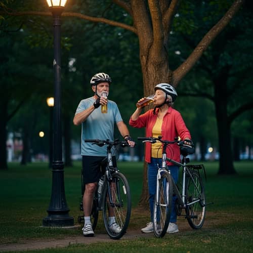 Wednesday Night Bicycle Ride: Enjoying Simple Pleasures
