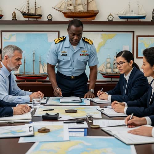 Nigerian Naval Chief Meets Maritime Leaders to Enhance Sea Security