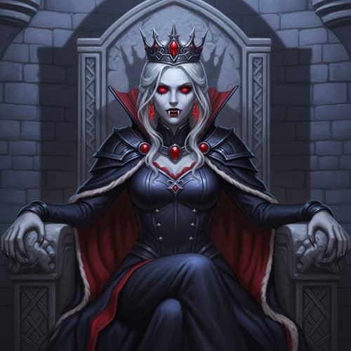 Vampire Princess Transformation - Gothic Fantasy Tale