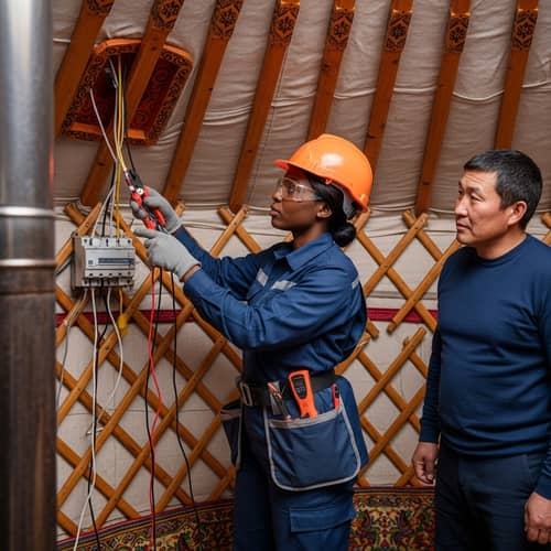 Electrical Safety Inspection in Ulaanbaatar Ger District