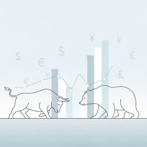 Minimalistic Financial Markets Art | Stock Market Designs