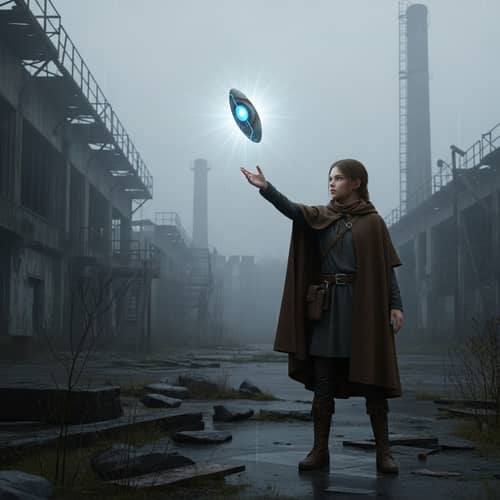 Mysterious Artifact Discovery in Abandoned Chernobyl-like Zone