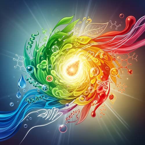 Abstract Nutrition Concepts - Understanding Diet