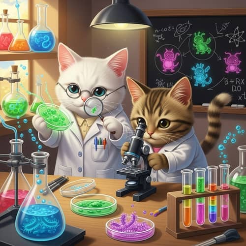 Peach and Goma: Biologists in Action