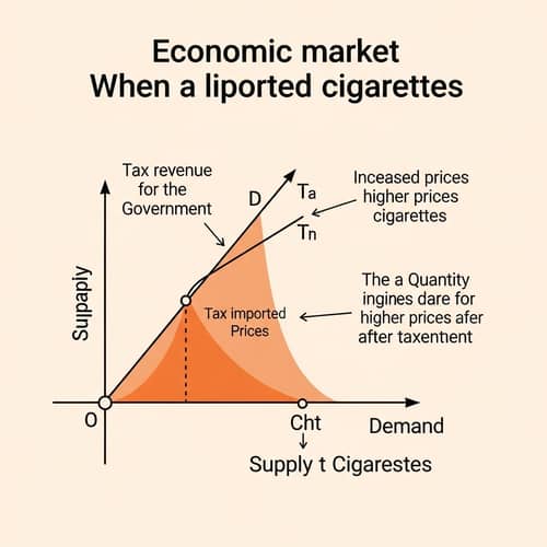 Effects of Tax Imposition on Imported Cigarette Market
