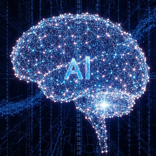 Artificial Intelligence Visualization | Neural Network Concept