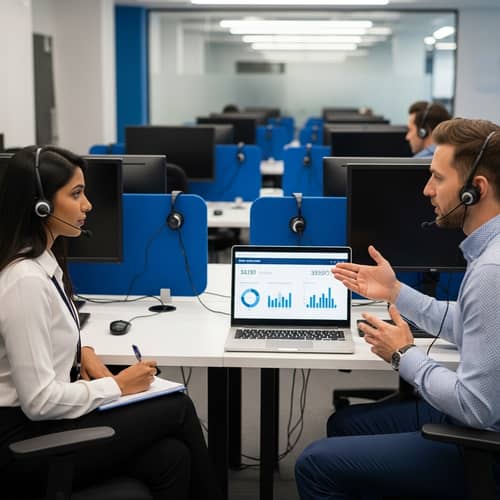 Corporate Call Center Interview - Professional Scenario