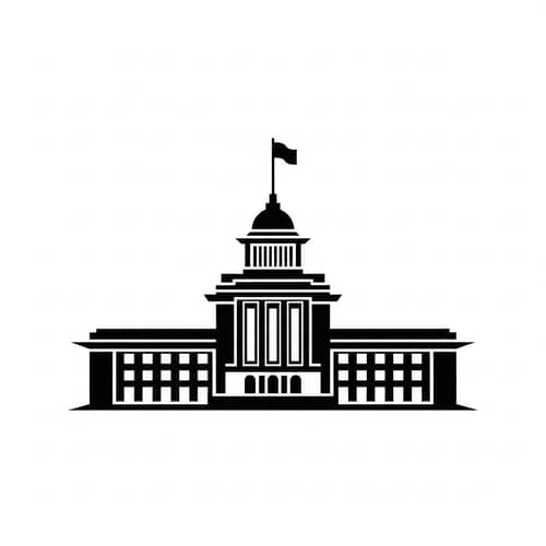 Foreign Affairs Building Vector Design - Corporate Branding