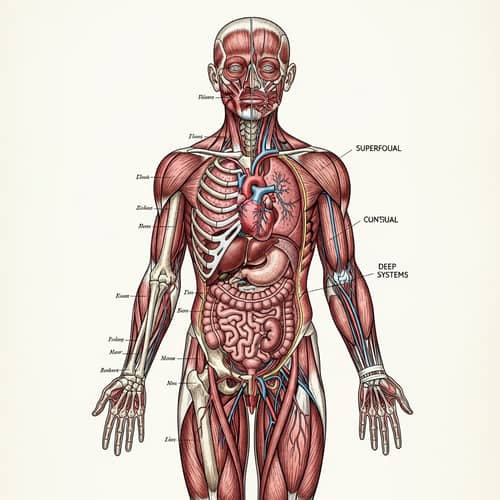 Anatomical Human Body Illustration