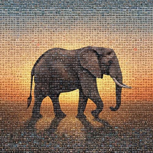 Photo Mosaic: Create Stunning Mosaic from Small Pictures