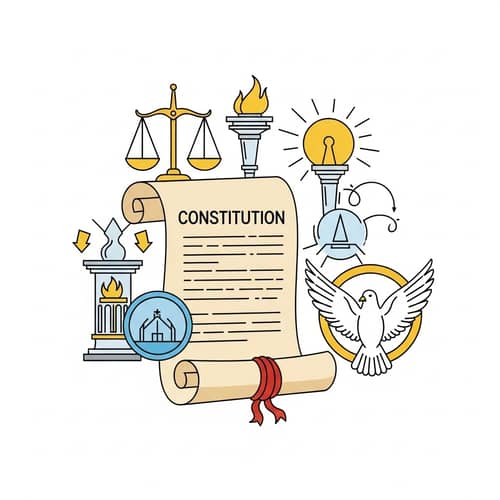 Mid-20th Century Constitution Symbolism