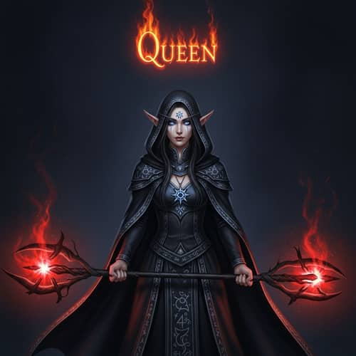 Elven Mage Character Inspired by Lineage 2