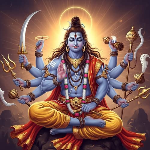 Lord Rudra: Powerful Form Divine