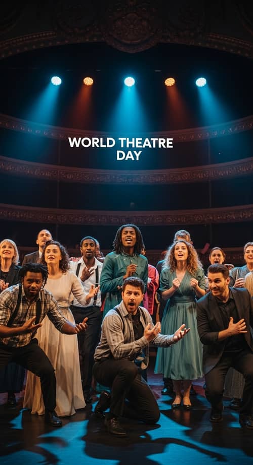 Extravagant Theater Performance for World Theatre Day
