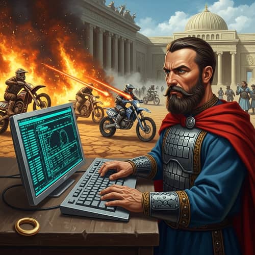 Russian Warrior: Programming Genius Battling Nomads and Aliens in Atlantis