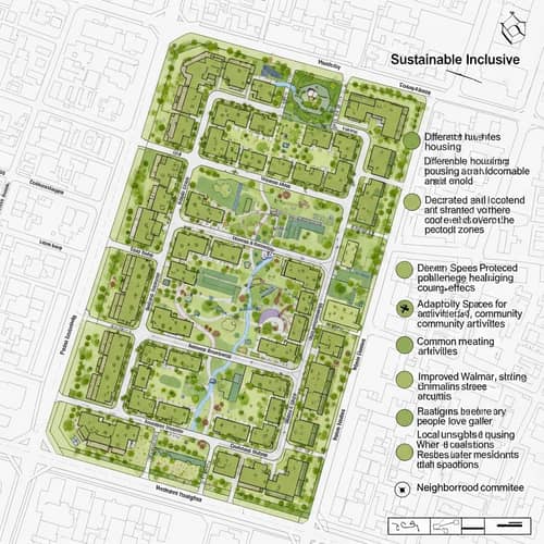 Sustainable, Inclusive, and Diverse Neighborhood Map