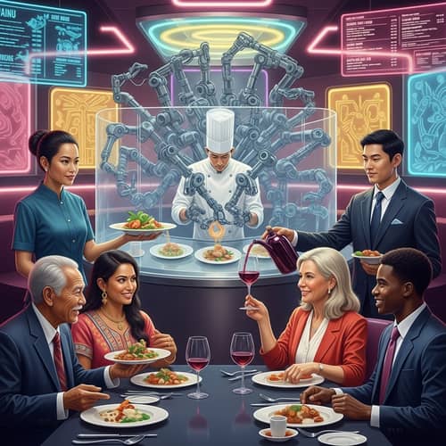 Visionary Restaurant Art: AI and Culinary Fusion