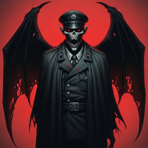 Sinister Spirit: Haunting WWII-Era Military Figure