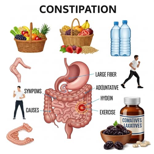 Comprehensive Guide to Constipation: Causes, Symptoms and Treatments
